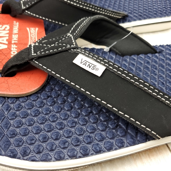 Vans La Costa Lite Flip Flops Navy/Black - Picture 3 of 7